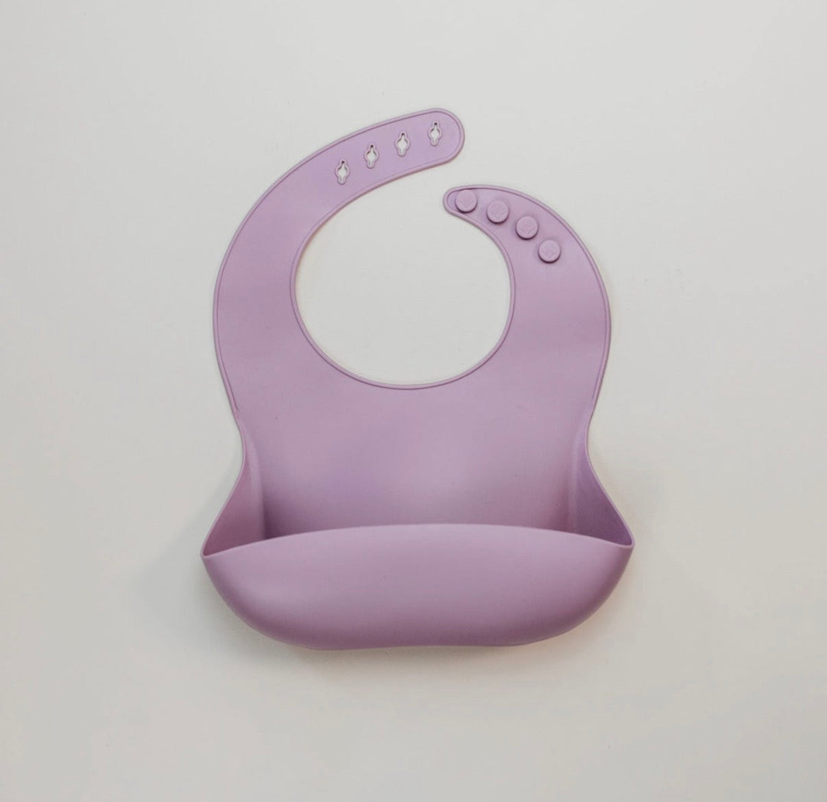 Silicone Bib - Lilac