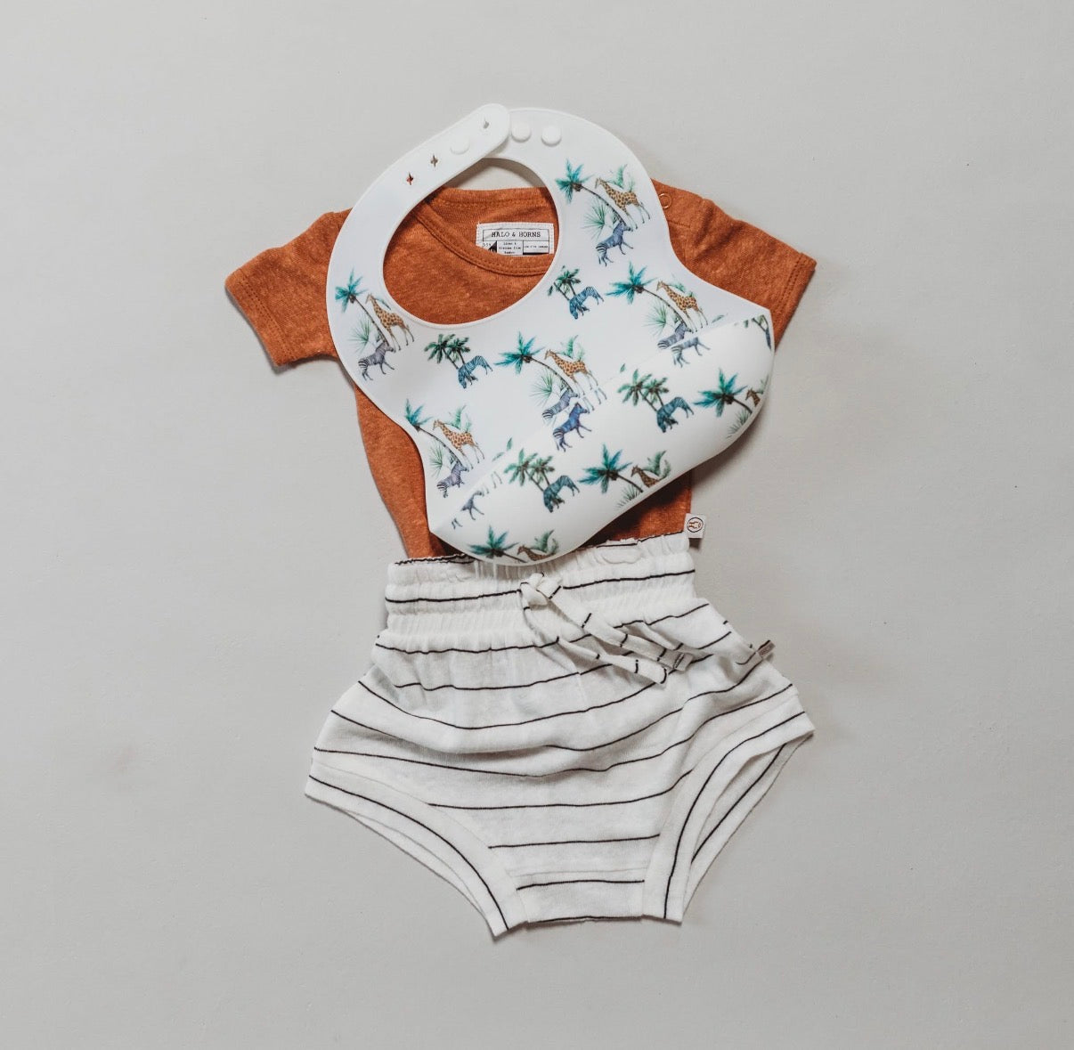 Silicone Bib - Safari