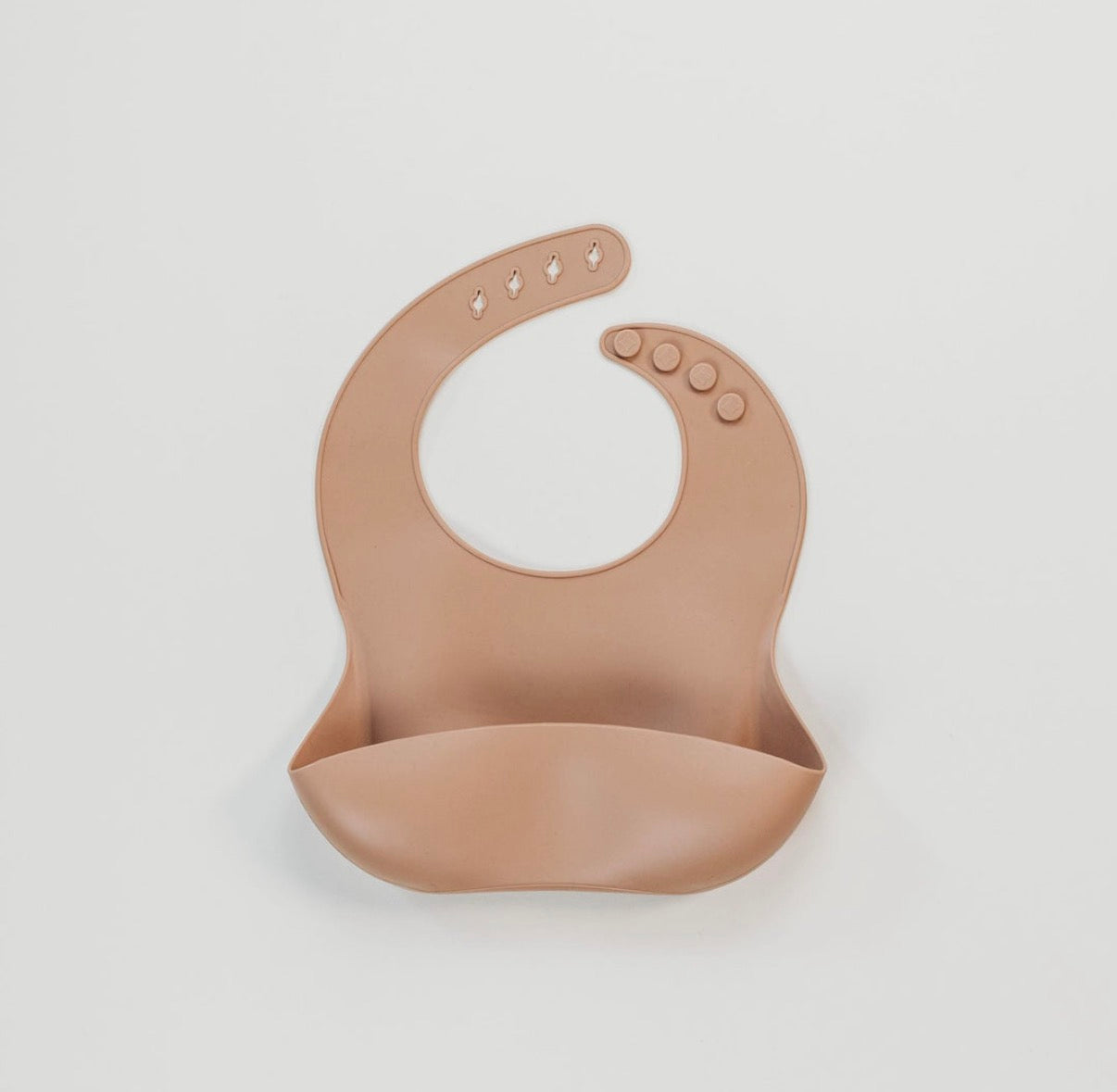 Silicone bib - Caramel