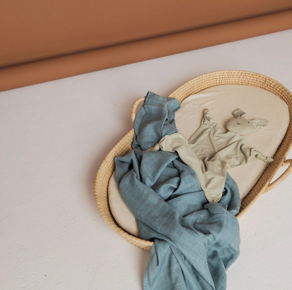 Organic Bamboo Muslin Baby Swaddle